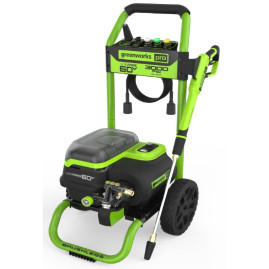 Мойка высокого давления  Greenworks Арт. 5106207, 60V, 250 бар, бесщеточная, с портом на 2 АКБ