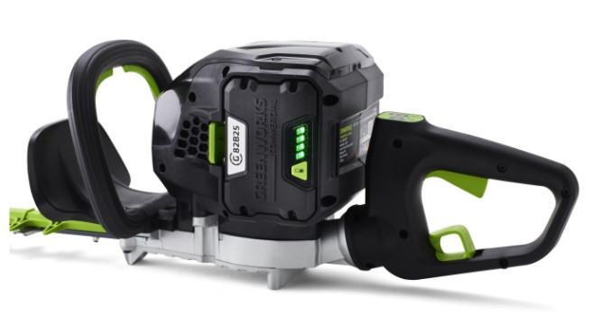Кусторез аккумуляторный Greenworks GD82HT, 82V, 61 см, бесщеточный, без АКБ и ЗУ