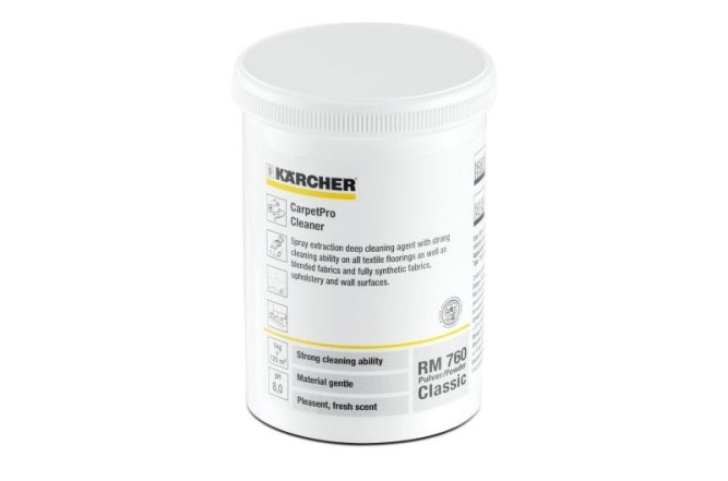 Средство для чистки ковров RM 760 Classic слабо-щелочное порошковое 0,8кг Karcher 6.290-175.0