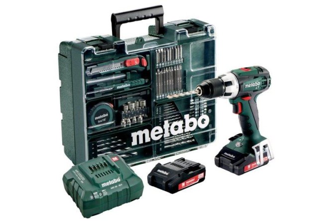 Аккумуляторная дрель-шуруповерт Metabo BS 18 LT Set 602102600