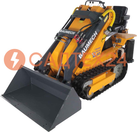 Мини-погрузчик BAUMECH ML-03 Pro, дв.Zongshen GB750 карб. + ковш универсальный 110см
