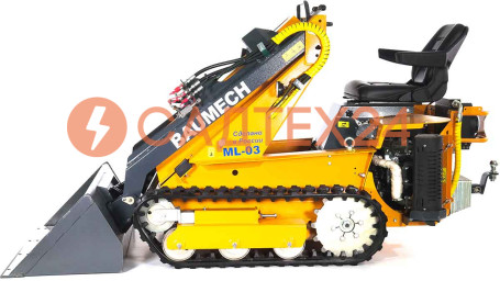 Мини-погрузчик BAUMECH ML-03 Pro, дв.Zongshen GB750 карб. + ковш универсальный 110см