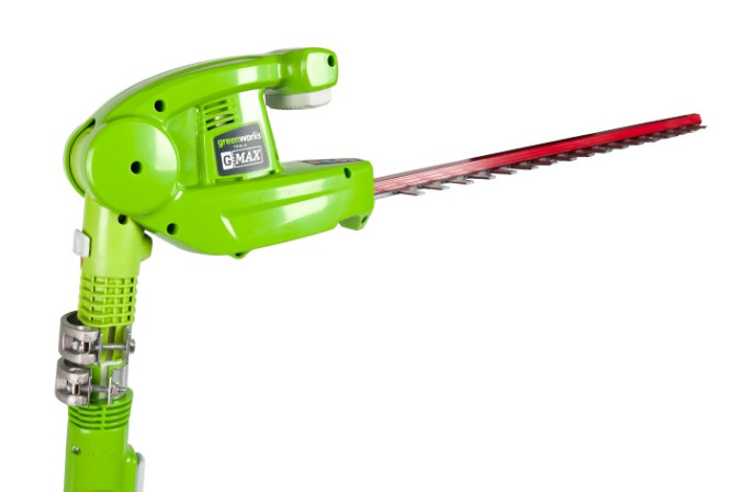 G-MAX 40V Аккумуляторный Телескопический Кусторез 51 см G40PH51