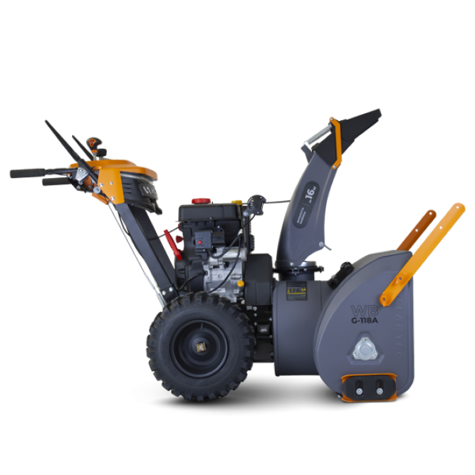 Снегоуборщик бензиновый VILLARTEC WB G-118 (302 см3, 76/54 см, 6/2 ск