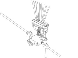 13 мм Дождеватель осциллирующий OS 90 GARDENA 08361-20.000.00 (упаковка 1 шт)