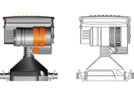13 мм Дождеватель осциллирующий OS 90 GARDENA 08361-20.000.00 (упаковка 1 шт)