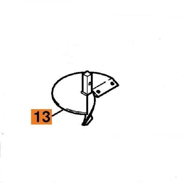 BT130 головка шнека 120мм Stihl 44046803053
