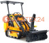Мини-погрузчик BAUMECH ML-03 Pro, дв.Zongshen GB750 инж. + роторн.снегоуборщ. 110см + каркас безопас