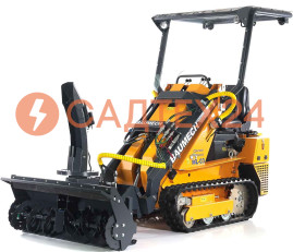 Мини-погрузчик BAUMECH ML-03 Pro, дв.Zongshen GB750 инж. + роторн.снегоуборщ. 110см + каркас безопас