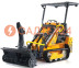 Мини-погрузчик BAUMECH ML-03 Pro, дв.Zongshen GB750 инж. + роторн.снегоуборщ. 110см + каркас безопас