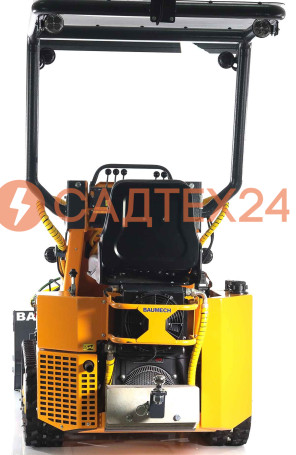 Мини-погрузчик BAUMECH ML-03 Pro, дв.Zongshen GB750 инж. + роторн.снегоуборщ. 110см + каркас безопас