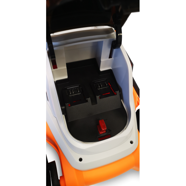 Аккумуляторная газонокосилка VILLARTEC MA2038, 2*20В(40В), 38см, SET: AS204 + AC202