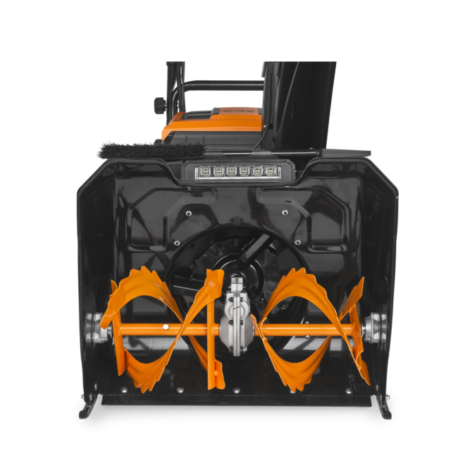 Снегоуборщик аккумуляторный VILLARTEC WA6261 SET:AM608 (2шт)+AC604 мод.24/25 б/щ 62В 610мм 2ступ
