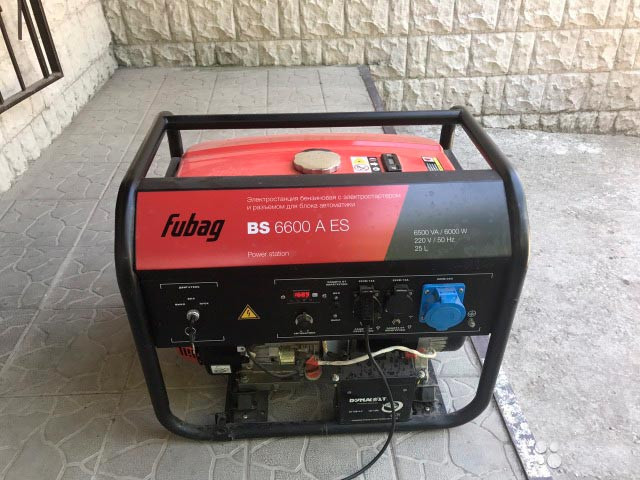 Бензогенератор Fubag BS 6600 A ES в Екатеринбурге