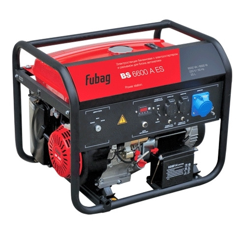 Бензогенератор Fubag BS 6600 A ES в Екатеринбурге