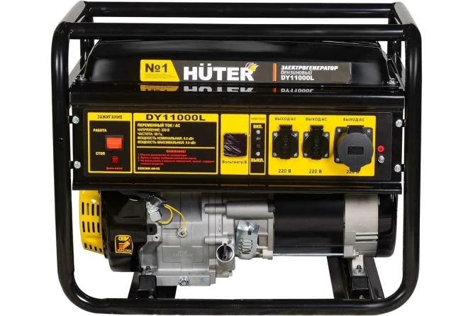 Бензогенератор Huter DY11000L