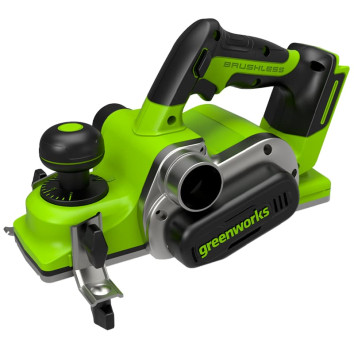 Рубанок аккумуляторный Greenworks Арт. 3401707, 24V, бесщеточный, без АКБ и ЗУ