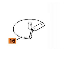 BT130 головка шнека 150мм Stihl 44046803054