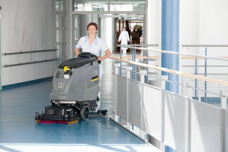 Щеточная головка Karcher D 65 S с 2 дисковыми щетками рабочая ширина 650мм  2.763-003.0