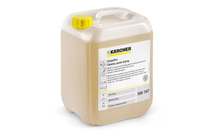 Средство для чистки ковров RM 767 нейтральное быстросохнущее 10л Karcher  6.295-198.0
