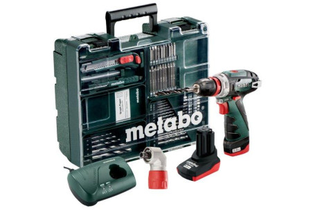 Аккумуляторная дрель-шуруповерт Metabo PowerMaxx BS Quick Pro Set 600157880