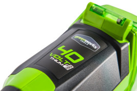 Снегоуборщик аккумуляторный Greenworks GD40SSK4, 40V, 30 см, бесщеточный, с 1хАКБ 4 Ач и ЗУ