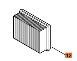 Фильтр воздушный TS-700,800 42241410300