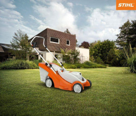 Аккумуляторная газонокосилка Stihl RMA 339.0 без аккумулятора и з/у