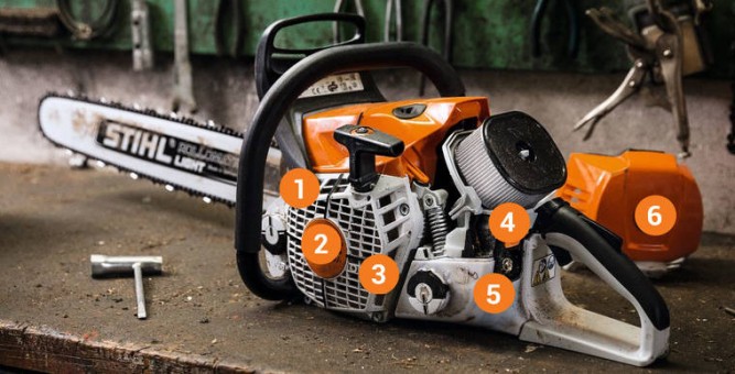 Бензопила STIHL MS 500i
