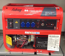 Бензогенератор FUBAG BS 5500 A ES