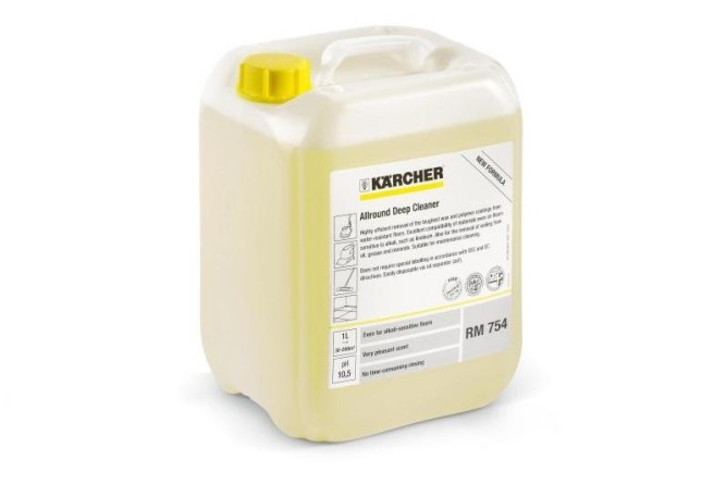 Профессиональное средство RM 754 слабо щелочное для общей чистки,  10л Karcher 6.295-811.0