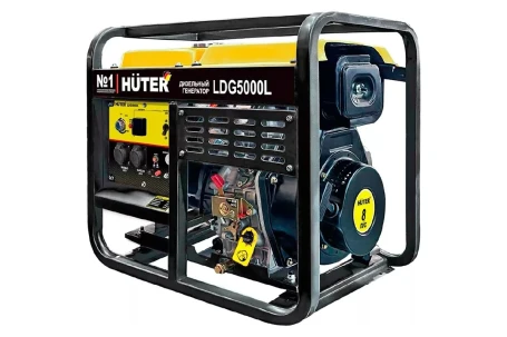 Дизельный электрогенератор Huter LDG 5000L