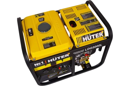 Дизельный электрогенератор Huter LDG 5000L