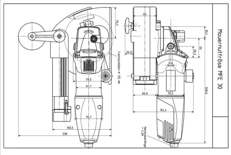 Штроборез Metabo MFE 30 601119000