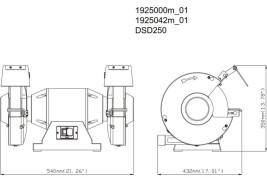 Точило Metabo DSD 250 619250000