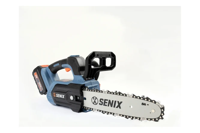 Пила аккумуляторная цепная SENIX CSX2-M1-EU с акк 4А*ч и ЗУ