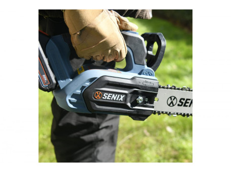 Пила аккумуляторная цепная SENIX CSX2-M1-EU с акк 4А*ч и ЗУ