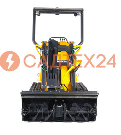 Мини-погрузчик BAUMECH ML-03 диз, дв. Lifan C192FD +снегоуборщик 110 см + каркас безопасности