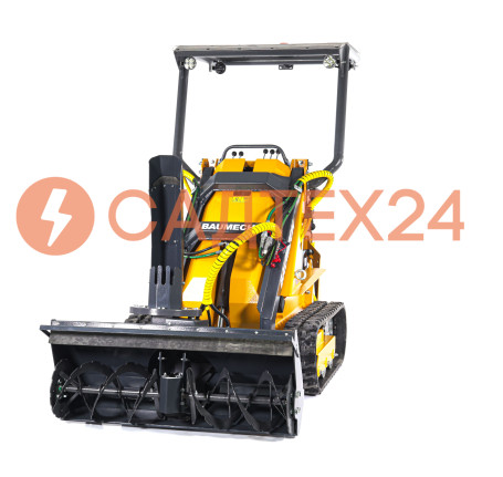 Мини-погрузчик BAUMECH ML-03 диз, дв. Lifan C192FD +снегоуборщик 110 см + каркас безопасности