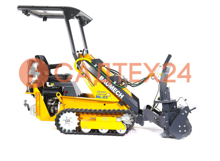 Мини-погрузчик BAUMECH ML-03 диз, дв. Lifan C192FD +снегоуборщик 110 см + каркас безопасности