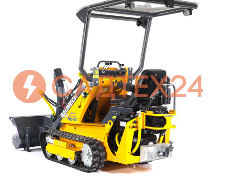 Мини-погрузчик BAUMECH ML-03 диз, дв. Lifan C192FD +снегоуборщик 110 см + каркас безопасности
