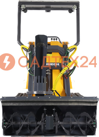 Мини-погрузчик BAUMECH ML-03 диз, дв. Lifan C192FD +снегоуборщик 110 см + каркас безопасности