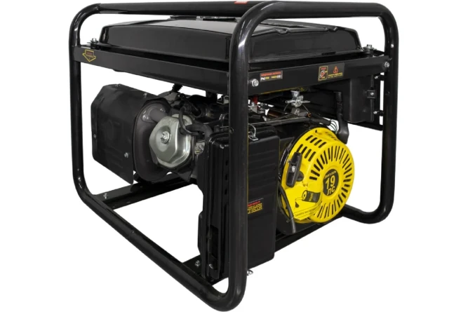 Бензогенератор Huter DY9500LX-3 PRO-электростартер (380В/220В)