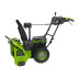 Снегоуборщик аккумуляторный Greenworks Арт. 2602807, 82V, 61 см, самоходный, бесщеточный, без АКБ и ЗУ