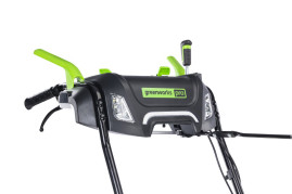 Снегоуборщик аккумуляторный Greenworks Арт. 2602807, 82V, 61 см, самоходный, бесщеточный, без АКБ и ЗУ