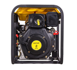 Дизельный электрогенератор Huter LDG 5000LX