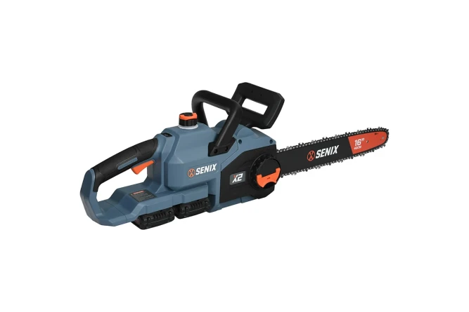 Пила аккумуляторная цепная SENIX CSX2-M2-EU акк 2х4А*ч и ЗУ