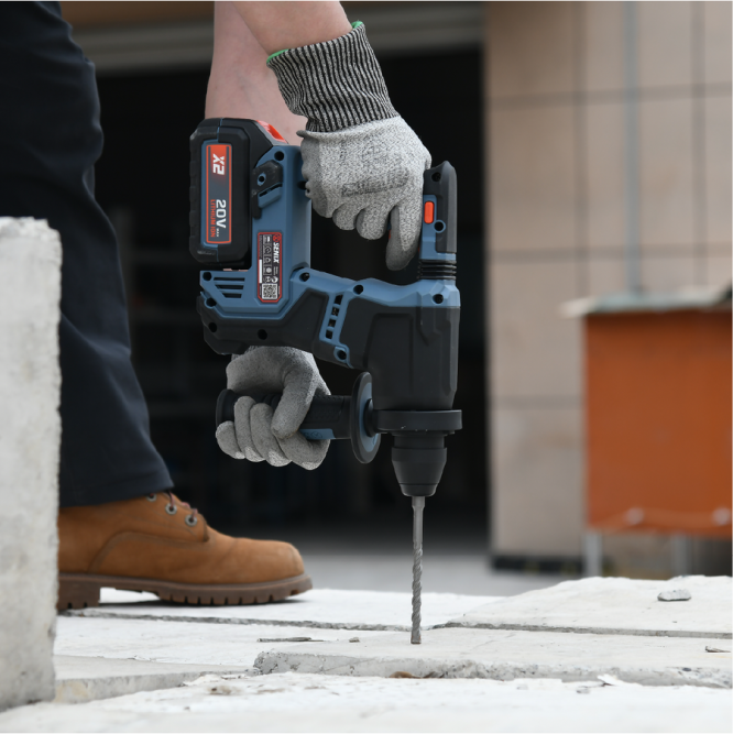 Перфоратор аккумуляторный SENIX PDRX2-M2-EU SET