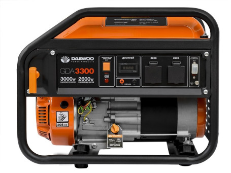 Бензогенератор Daewoo GDA 3300