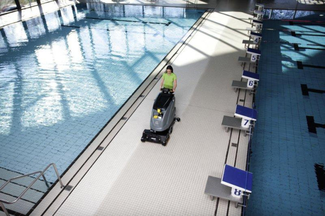 Щеточная головка Karcher R 55 S с 2 цилиндрическими щетками рабочая ширина 550мм  2.763-002.0